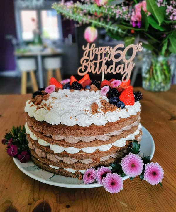 Eventmanagement – Dessert Geburtstagstorte