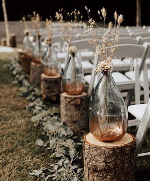 Eventmanagement – Dekorierter Gang