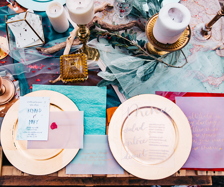 Eventmanagement – Tablett mit Lachs